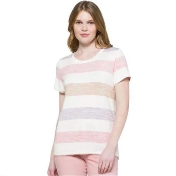 Market & Spruce Tops - NEW.. StitchFix Market & Spruce Striped T-Shirt